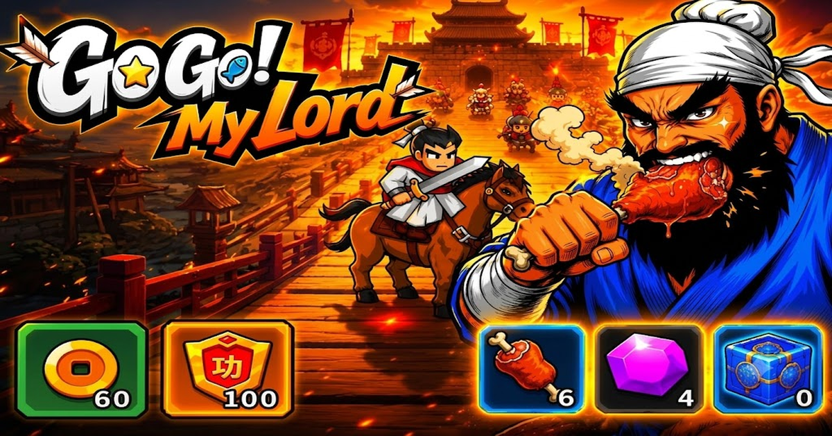 gogo_my_lord_1200x630-1 Go Go! My Lord – Roguelike RPG Tam Quốc Dễ Chơi Nhưng Có Độ Chơi Lại Cao