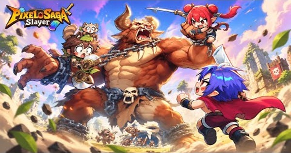 Pixel Slayer Saga – Game Pixel-Art Cổ Điển Bùng Nổ Cùng Lối Chơi AFK “Rảnh Tay”