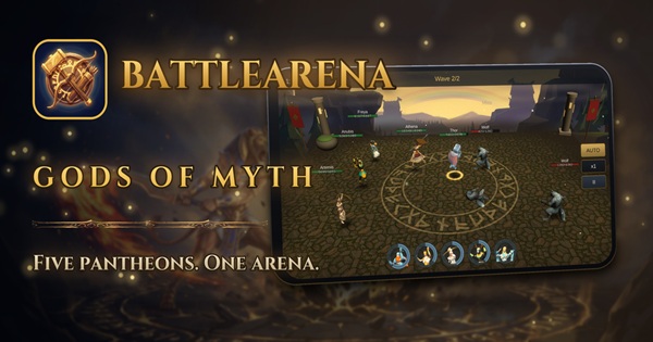 BattleArena: Gods of Myth – Đấu trường 5v5 đậm chất trí tuệ